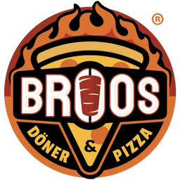 Broos Döner & Pizza logo.